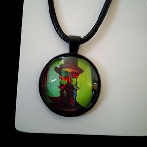 Handcrafted Glass Pendant Necklace